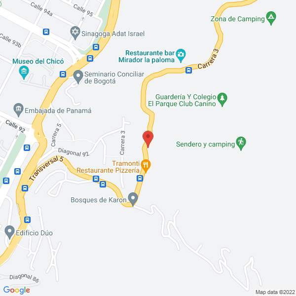 Mapa de Restaurante Cibeles D.F.