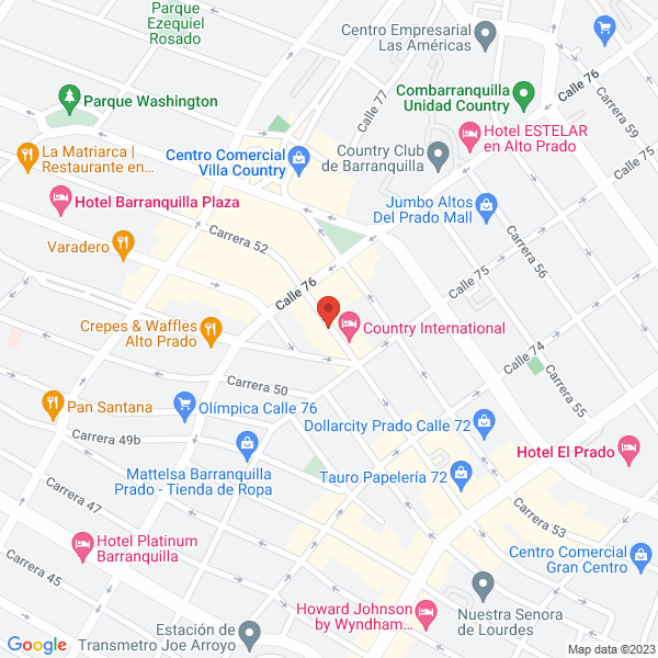 Map of Salud Ocupacional Y Auditoria Medica Soamco