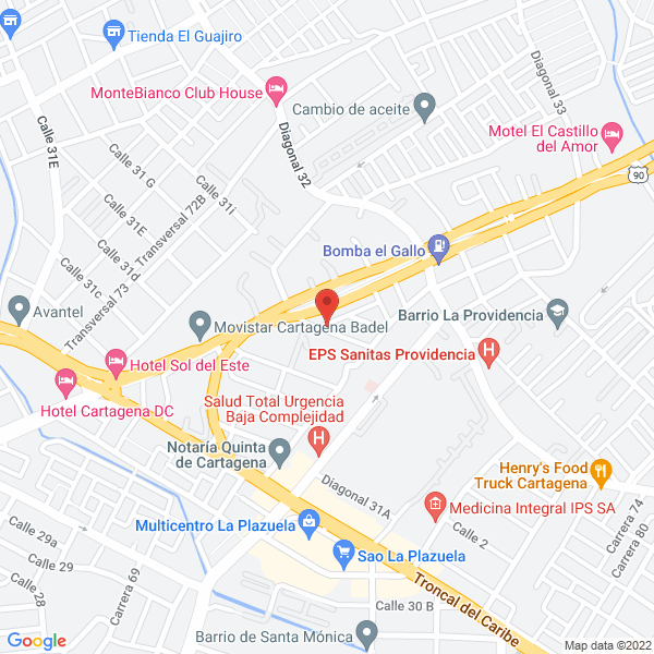 Map of Salud Real