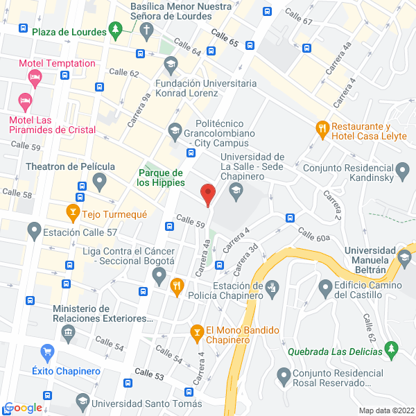 Mapa de Sampedro & Riveros Consultores S.A.S.