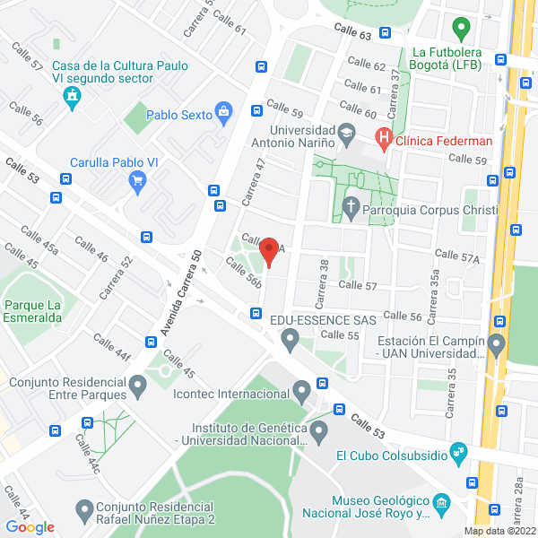 Mapa de Sanabria Sánchez S.A.S.