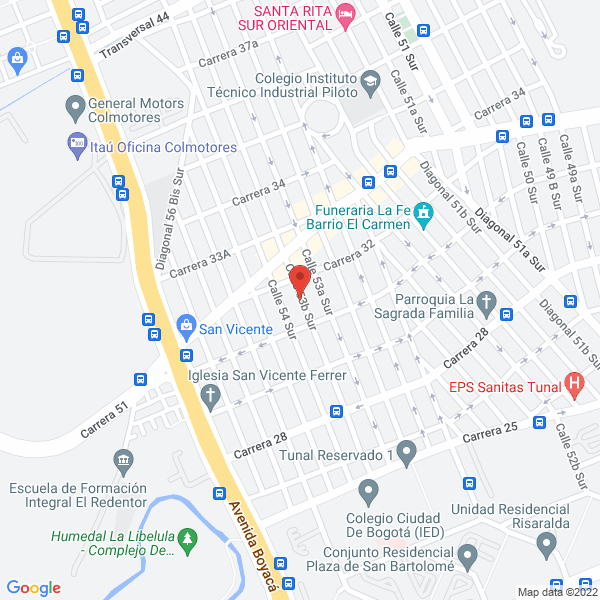 Mapa de Sánchez Manrique Pedro José