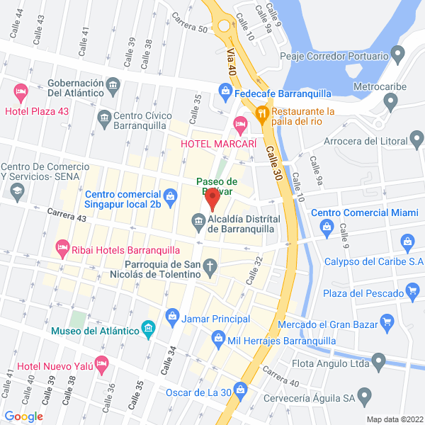 Map of Provisiones El Surtidor