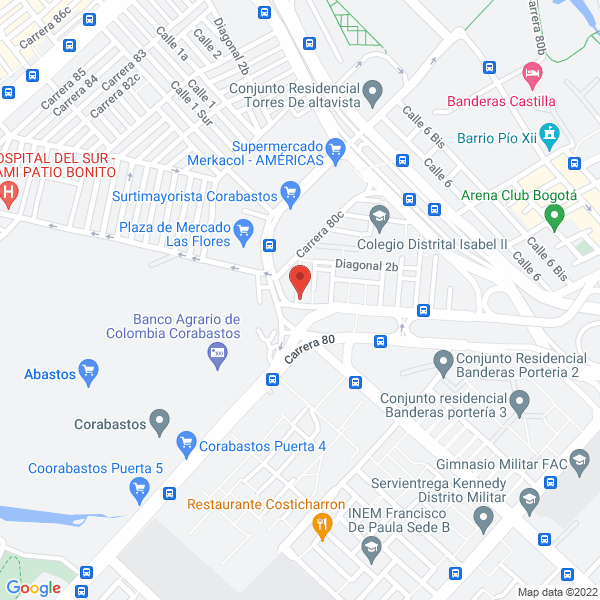 Mapa de Provixur