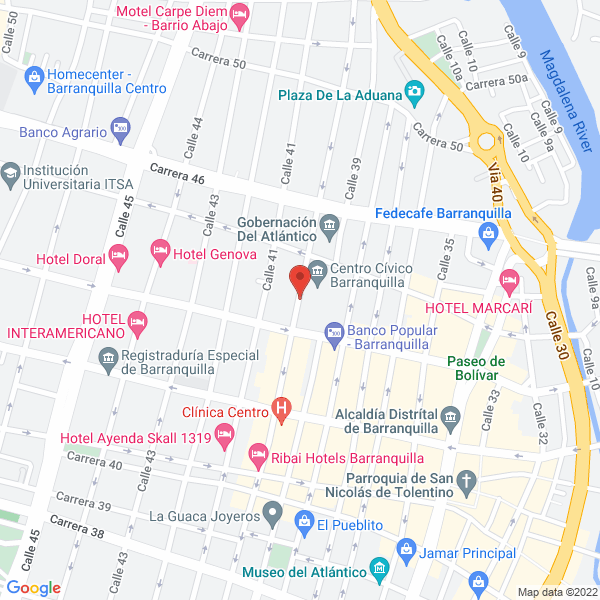 Map of Parqueadero El Paso