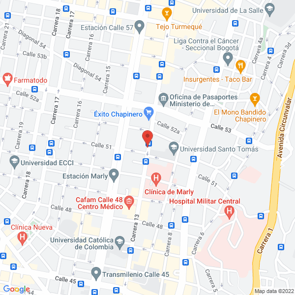 Mapa de Parqueadero Publico Chiquinquirá