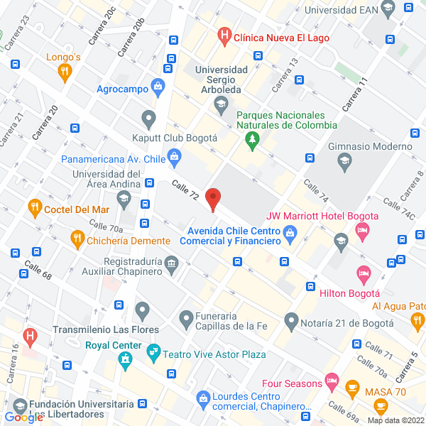 Mapa de Rohm And Haas Colombia Ltda.
