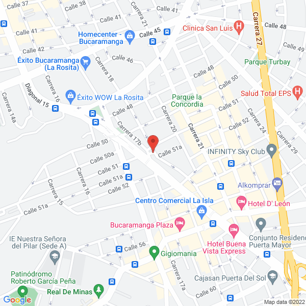 Map of Baterías Batskala