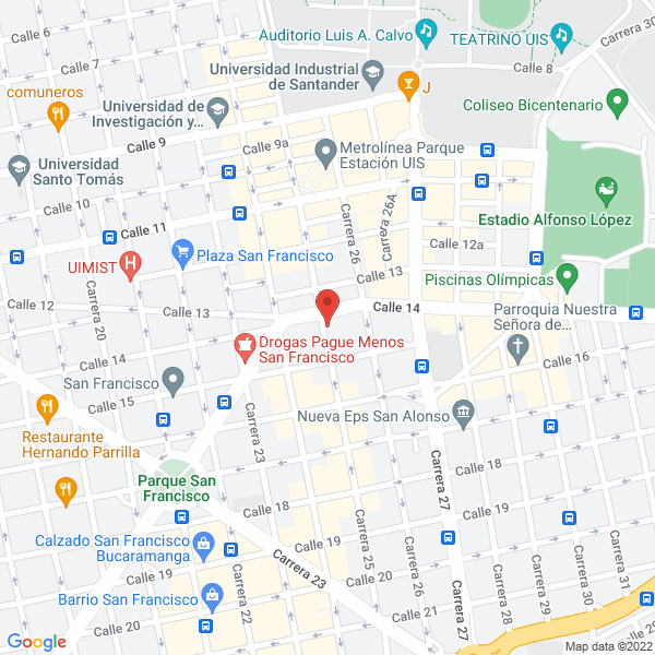 Map of Almacén Rústicos Boyacá