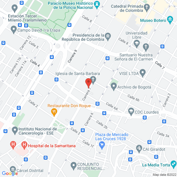 Mapa de Almacén Sensación
