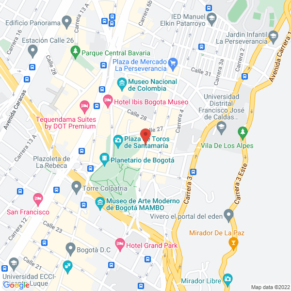 Mapa de Almacén Soluciones Ltda.