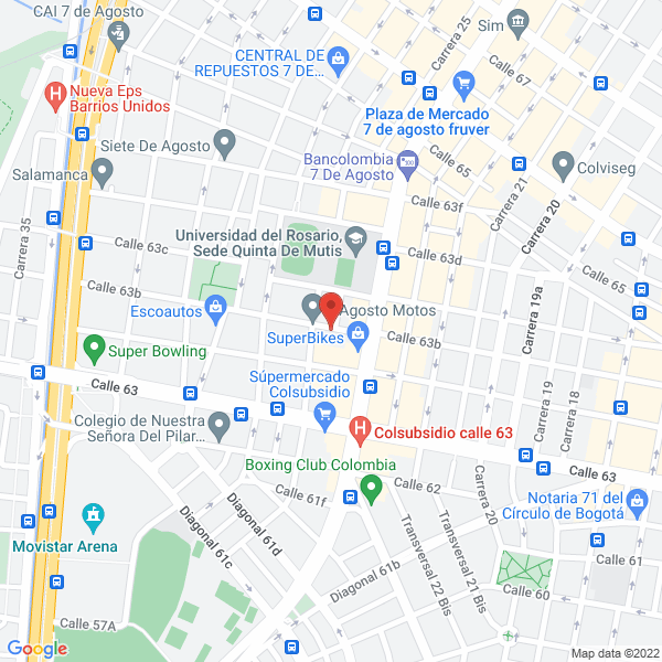 Mapa de Almacén Sport Bike Motos