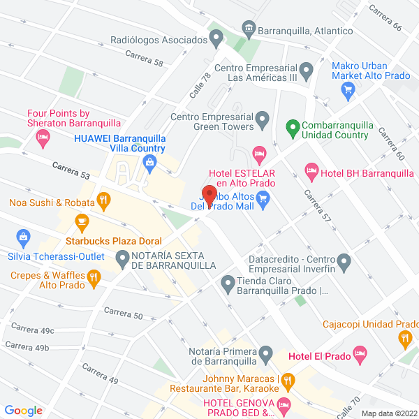 Map of Almacen Super Moto