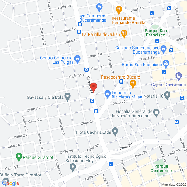 Map of Almacén Jamer Repuestos