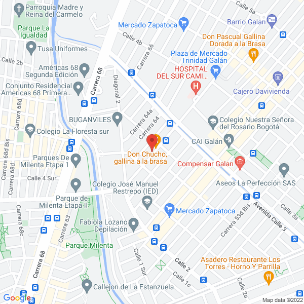 Mapa de Almacén Excosein