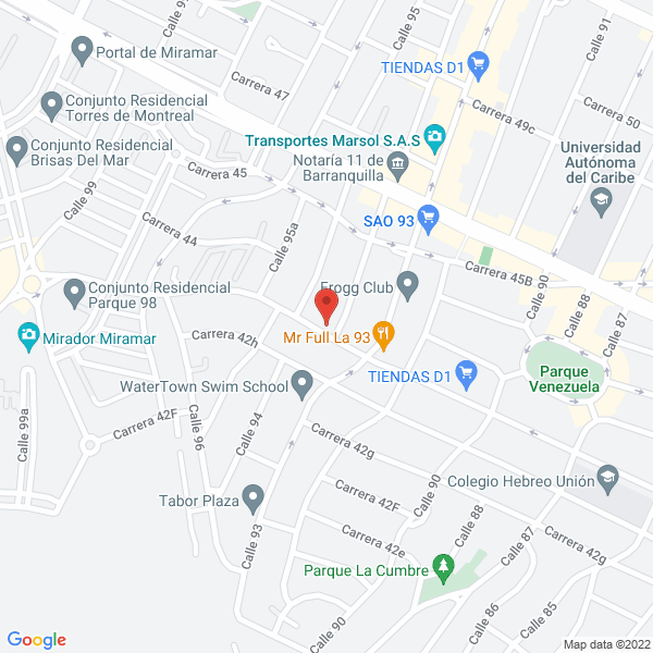 Map of Alejandro Segebre Salcedo