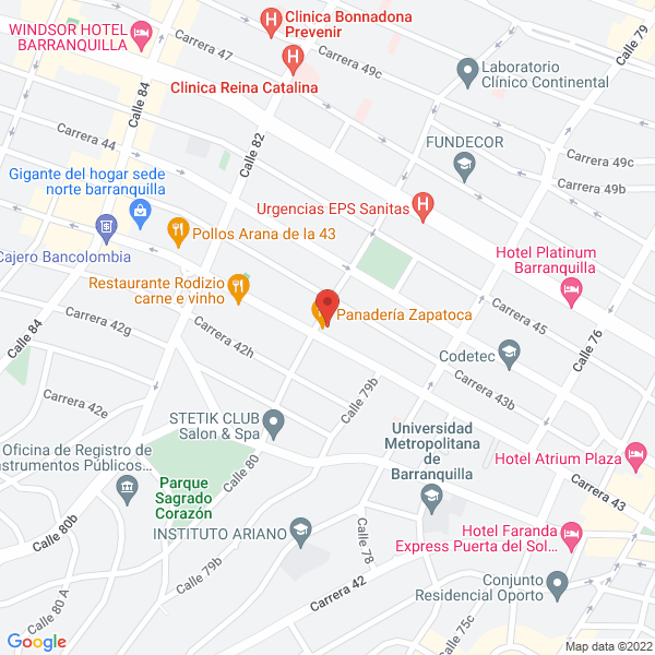 Map of Alemateriales