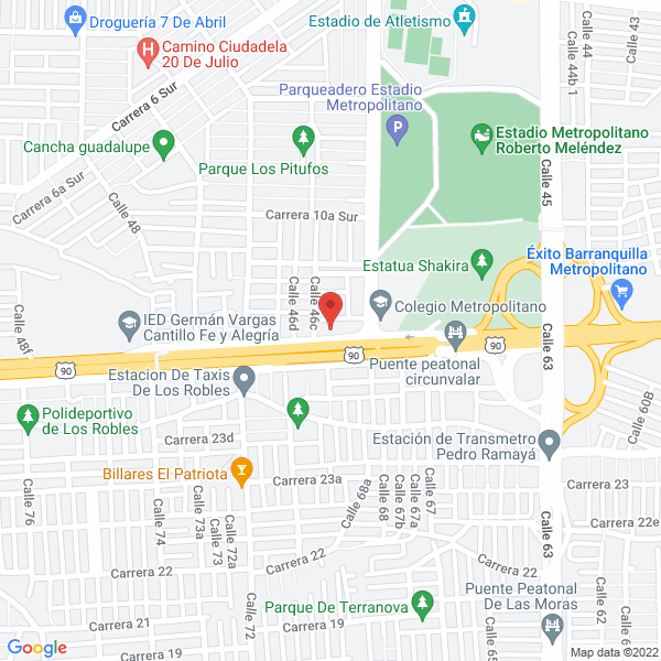 Map of Alfalavandería Juan Carlos Andrade