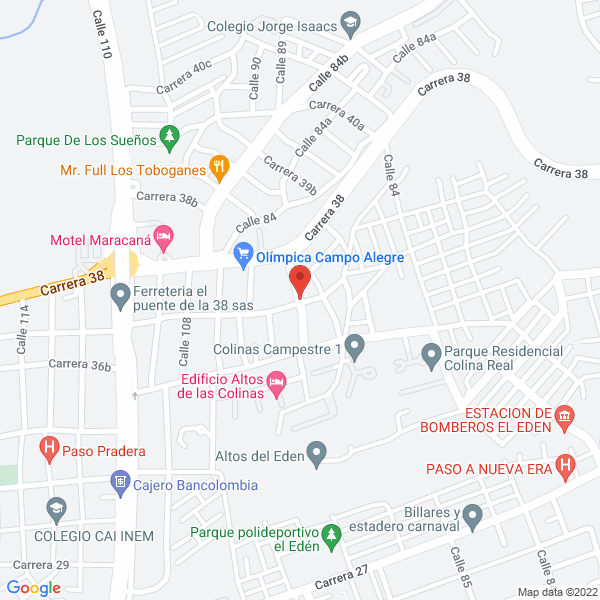 Map of Alfaservicios Ltda