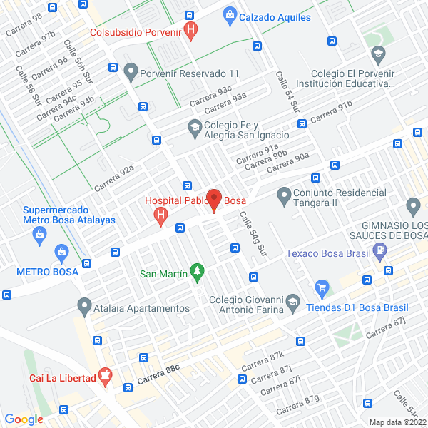 Mapa de Alianza Demoliciones