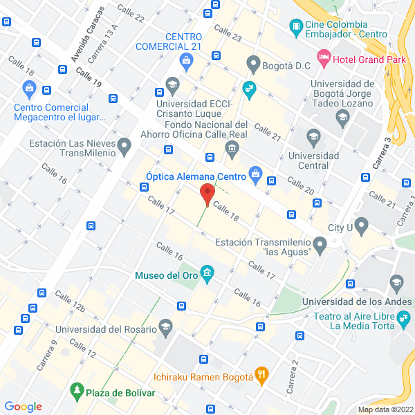 Mapa de Almacenes Aldo
