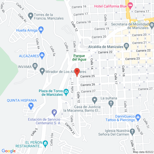 Map of Almacén Surtidora De Repuestos