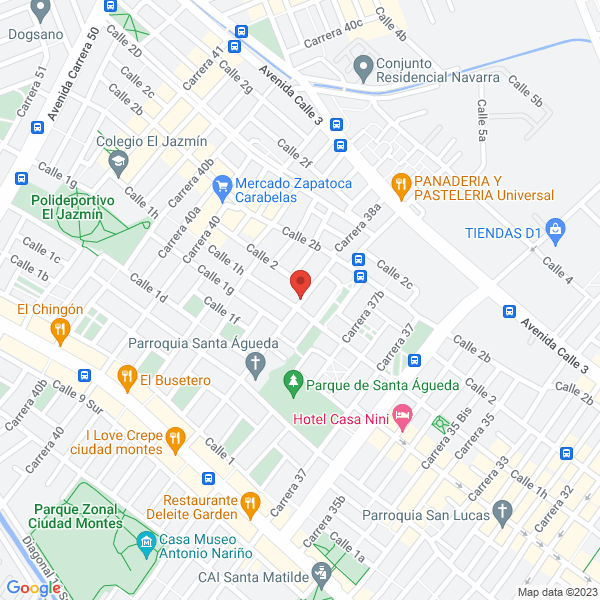 Mapa de Alquiler De Sonido Y Luces Profesionales Jerm
