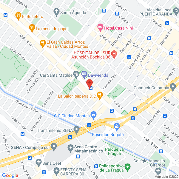 Mapa de Alrocan Obras Civiles S.A.S.