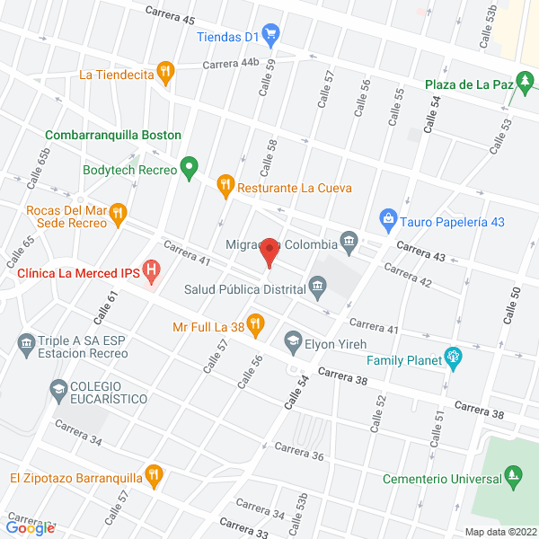Map of Almacén El Embobinador