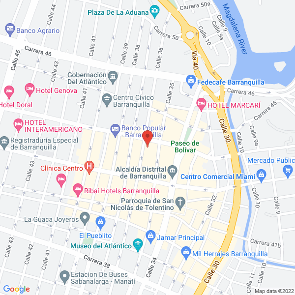 Map of Almacén El Gallo Eléctrico