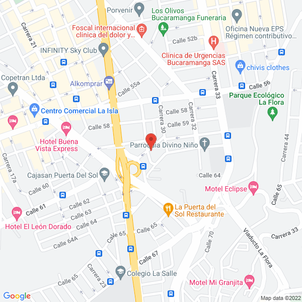 Map of Alquileres La Calle Del Puente