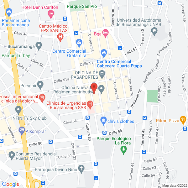 Map of Alternativa Medical Spa