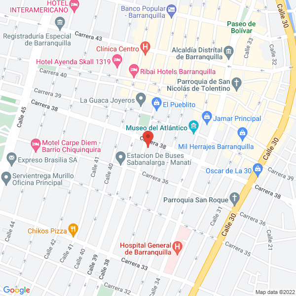Map of Almacén La Milagrosa