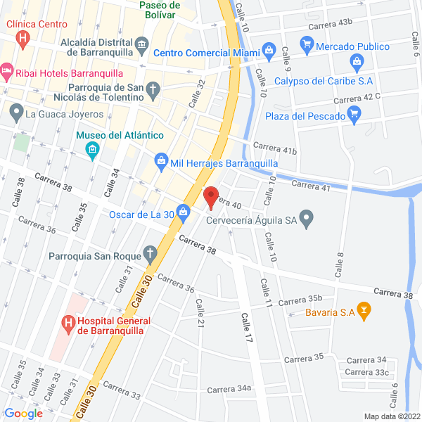 Map of Almacén La Palmerita