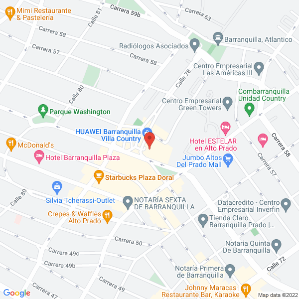 Map of Almacén Queens