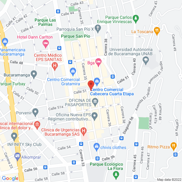 Map of Almacén Sport Davis