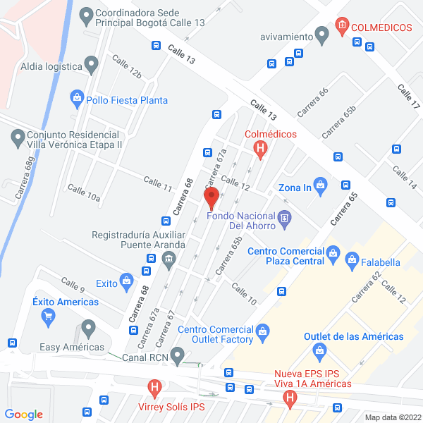 Mapa de Andamios Y Equipos Andemyc