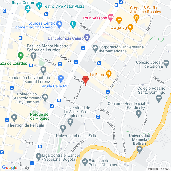 Mapa de Andes Tecnologia S. A. S.