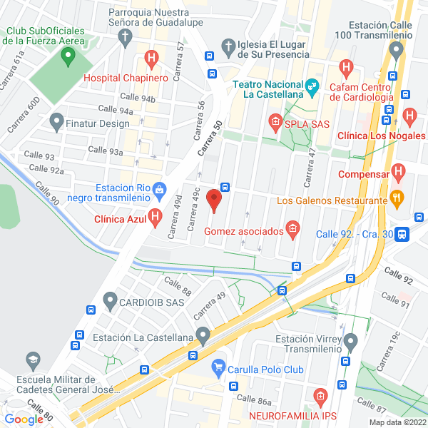Mapa de Amcol Ingeniería Ltda.