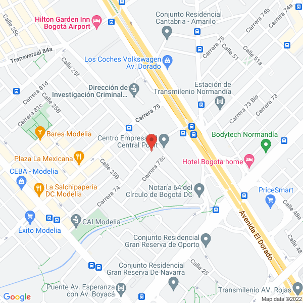 Mapa de Ana Mary Cortes Y Cía. S.A.S.