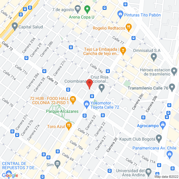 Mapa de Analquim Ltda.