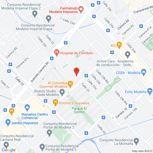 Mapa de Andina De Integración Tecnológica Ltda.