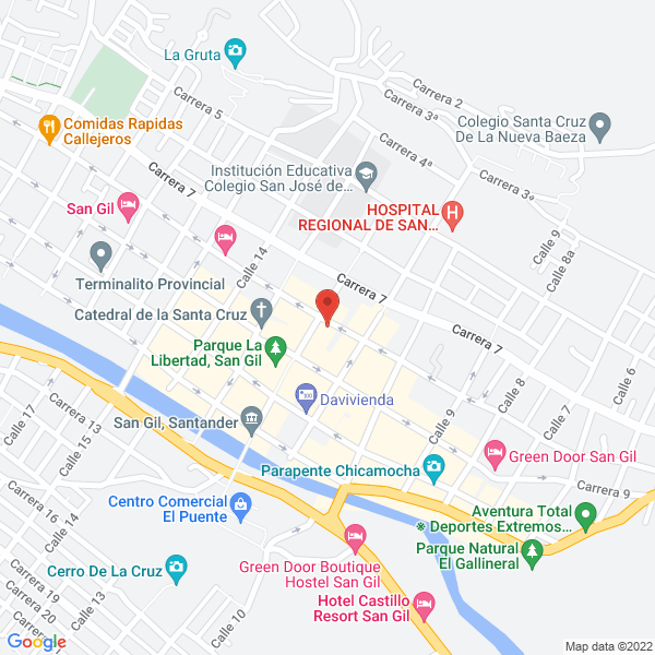 Map of Radiologia Digital San Gil