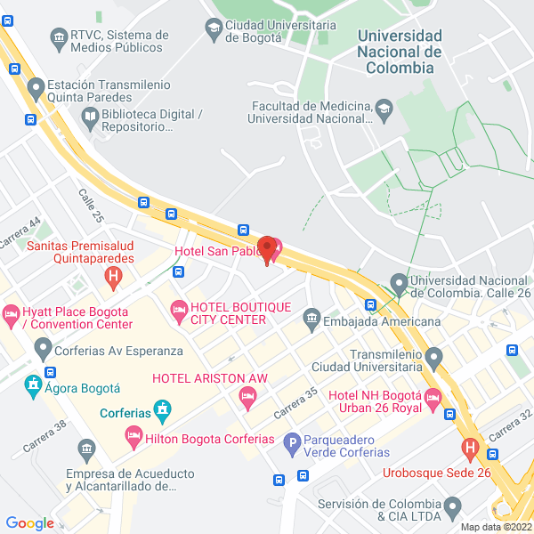 Mapa de Area Guia Ltda.