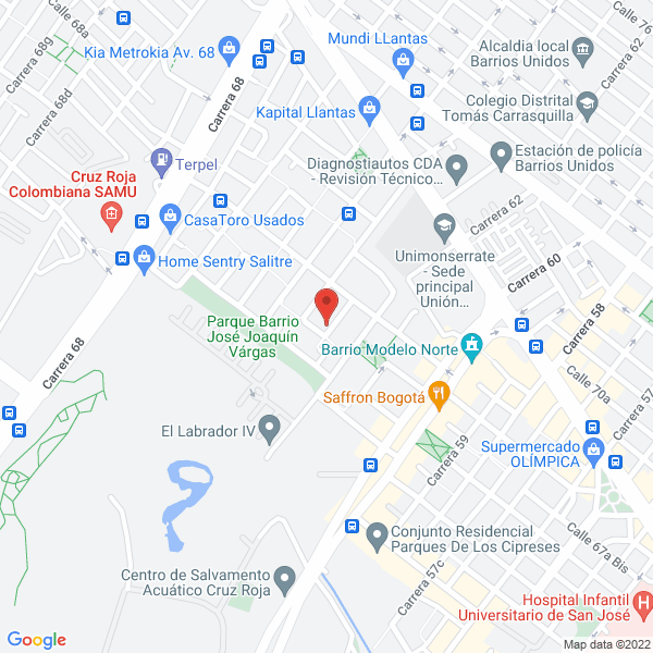 Mapa de Arkisa Construcciones S.A.S.