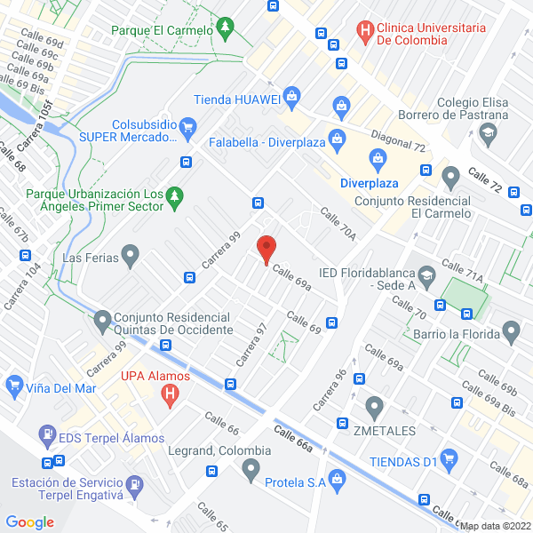 Mapa de Arreglos Y Diseños