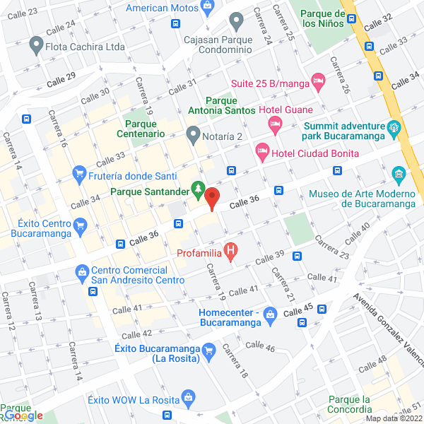 Map of Arrendamientos Belhorizonte Ltda.