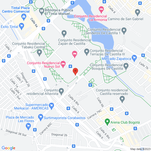 Mapa de Asesorías Contables Y Tributarias Inri S.A.S.
