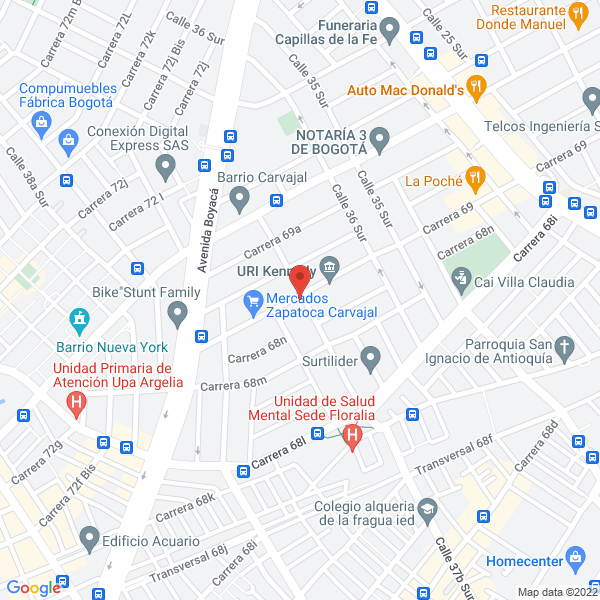 Mapa de Asistencia Técnica E Ingeniería S.A.S