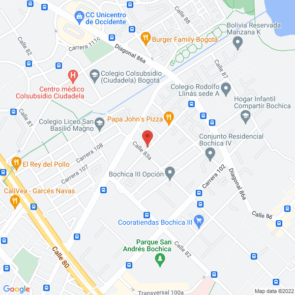 Mapa de Asistencia Medica Domiciliaria Sanarte